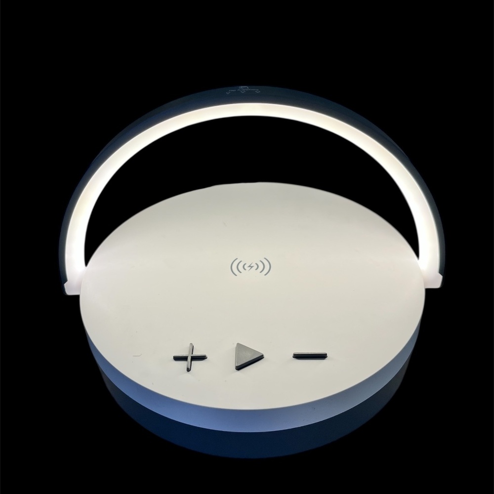 NEW 3 Purpose Phone Charger/Bluetooth Speaker/Nightlight - Picture 8 of 11